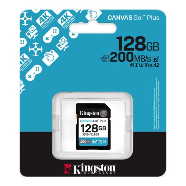 KingSton Canvas Go Plus SD 128 GB